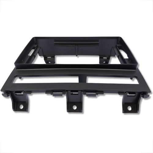 Moldura Painel Dvd 9 Polegadas Fiat Palio Siena Strada Preto