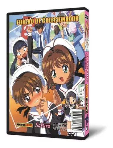 Dvd Sakura Card Captor Legendado Dublado + 2 Filmes