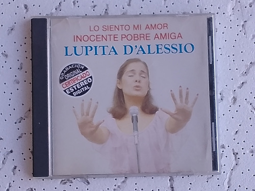 Cd Lupita Dalessio Inocente Pobre Amiga