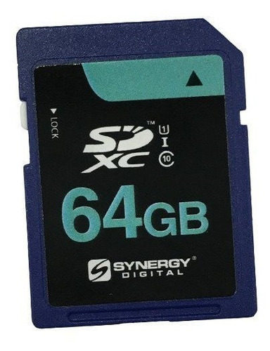 Tarjeta Memoria Para Camara Digital 64 Gb Clase 10 Capacidad