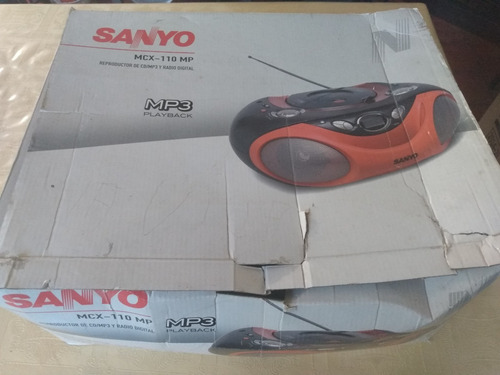 Radio Sanyo Cd Mp3 Leer Detalle (Usado)