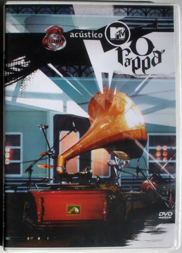 Dvd - O Rappa - Mtv Acustico - Booklet - Imp. Brasil