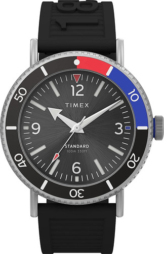 Reloj Pulsera  Timex Tw2v71800vt Del Dial Negro