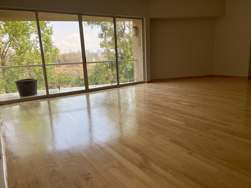 Exc. Depto En Renta Con Terraza Y Vista Arbolada La Loma S
