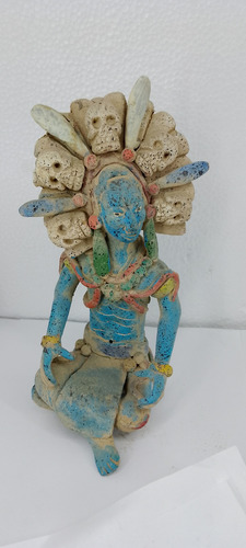 Sacerdote Maya, Representa A Un Dios Del Maiz Artesania Preh