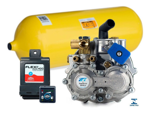 Kit Gnv 3g Original Redutor Italiano Variador E Cilindro 10m