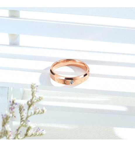Imagen 5 de 6 de Anillo Eternal Love De Acero Con Zirconia - 1386