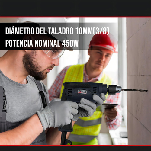 Combo Rotomartillo + Esmeriladora + Taladro Fo2470 Foreman A