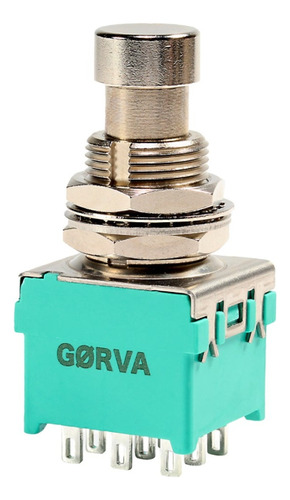 Footswitch Gorva Mechano Premium  Switch 3pdt