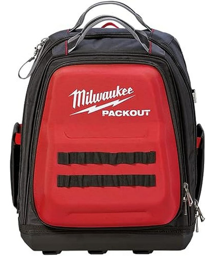 Milwaukee S Tool Mochila, Rojo/negro, 48 Bolsillos Totales .