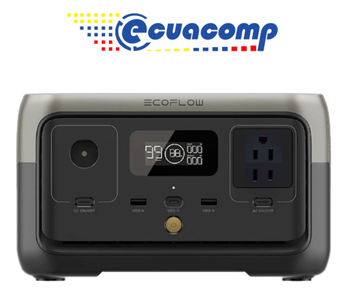 Estacion De Carga Con Bateria Portatil De 1000w 4 Tomas 120v