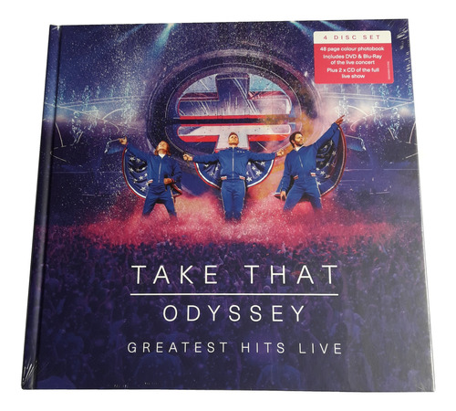 Take That Odyssey Greatest Hits Live/ Box 4 Disc Set Limited