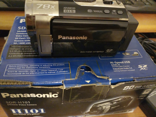 Camara Panasonic Sdr-h101 Totalmente Nueva Profesional 