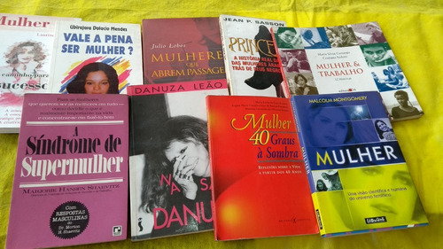 Livros Lote Com 9 Assunto: Mulher - Compre Para Revender