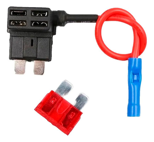 Doble Porta Fusible Estándar Automotriz (set De 2)