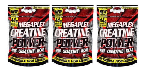 3 Proteína Megaplex Creatine Power 2 L - L a $82500