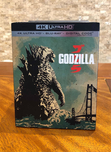 Películas 4k Originales Godzilla, Nuevo Sellado.