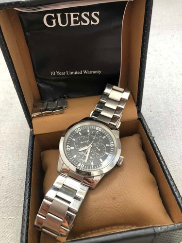 Relógio Guess Em Aço Cromado