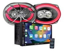 Comprar Kit Estereo Pantalla Carplay Bt + 2 Bocinas 6x9  Soundstream