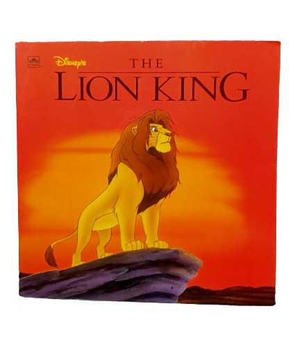 Libro Cuento The Lion King / El Rey Leon. En Ingles. Disney