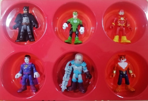 Imaginext Figuras Batman Super Friends Caja De Regalo