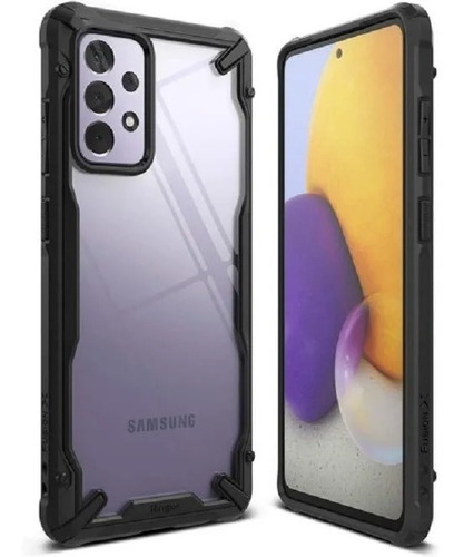 Funda Para  Samsung A72 Ringke Fusion X Galaxy Anti Impacto