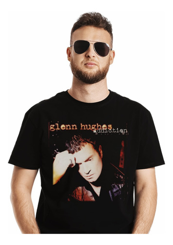 Polera Glenn Hughes Addiction Rock Impresión Directa