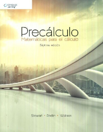 Libro Precálculo De James Stewart, Lothar Redlin, Saleen Wat