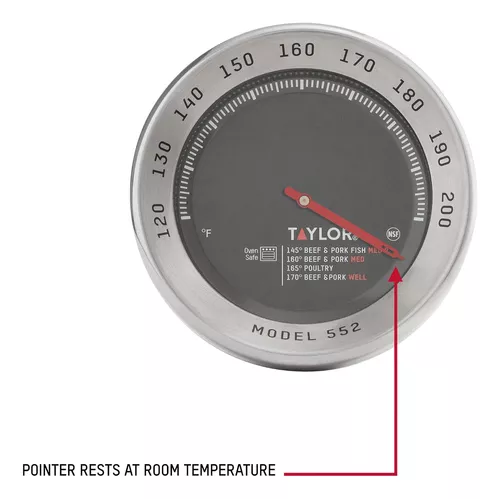 Termómetro carne rango 120°F a 200°F - Taylor Precision