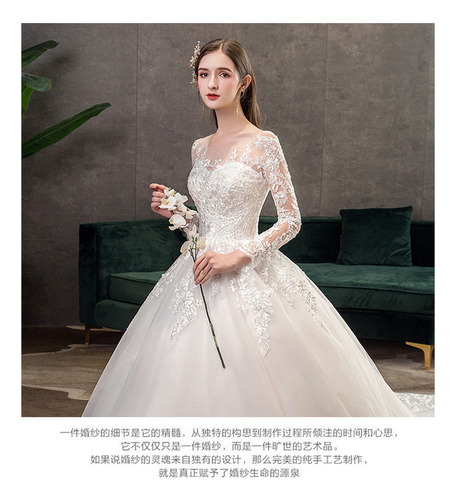Vestido Luxuoso De Renda Com Um Ombro Para Casamento