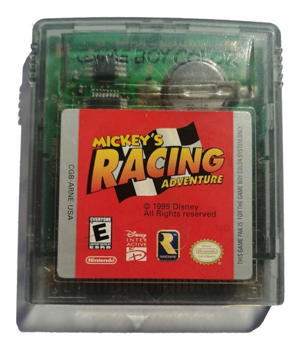 Juego De Gameboy Color, Mickey's Racing Adventure Original 