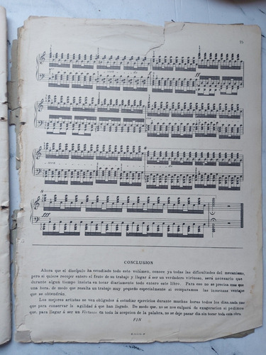 El Pianista Virtuoso En 60 Lecciones. L. C. Hanon. Ian 086