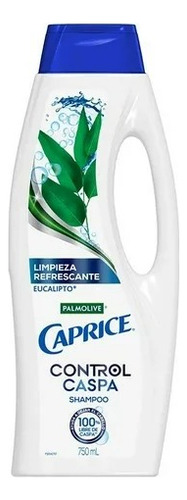 Shampoo Caprice Control Caspa Limpieza Refrescante Con Eucal