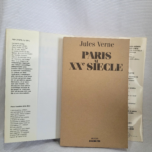 Paris Au Xxe Siecle Jules Verne Hachette En Francés