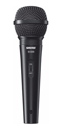 Shure Sv200 Microfone De Mão Para Vocal Original