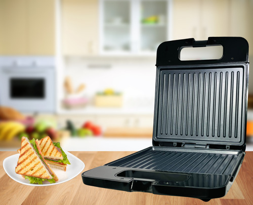 Sanduicheira Grill Antiaderente Aquecimento Duplo 1400w / 220v