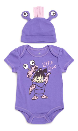 Disney Monsters Inc Boo Conjunto De Mono Y Gorro Para