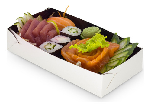 Caixa Para Sushi 100 P 400 M E 100 Temaki Delivery
