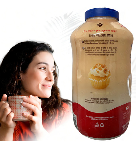 Sustituto De Crema En Polvo Para Café Member's Mark 1 Kg.