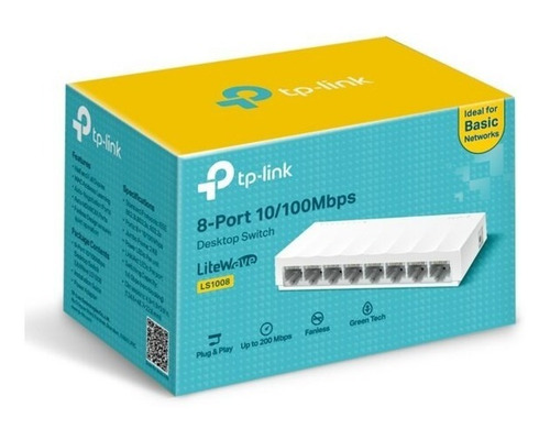 Switch Tp-link 8 Puertos 10/100mbps Ls1008