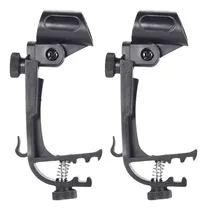 Comprar 2 Suportes De Microfone Para Percussão E Bateria Tipo Clamp