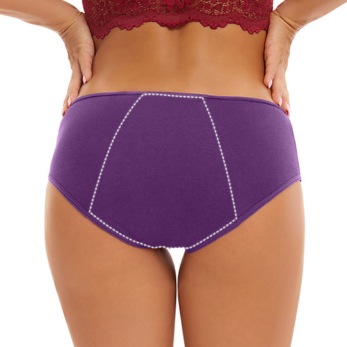 Bragas A Prueba De Fugas Para Mujer, 3 Piezas, Calzoncillos