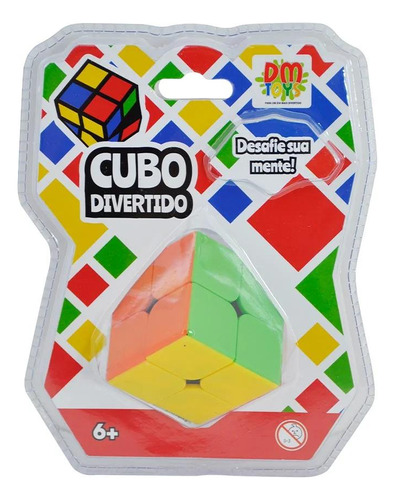 Cubo Divertido 2x2 - Dm Toys Dmt6400