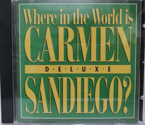 Carmen Sandiego  Where In The World Is Carmen Sandiego? Cd