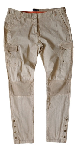 A Pantalón Cargo Beige Marca Tommy Hilfiger Talla 12 (44)