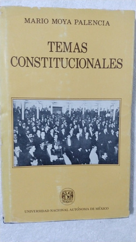Temas Constitucionales. Mario Moya Palencia. Unam