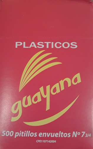 Imagen 1 de 3 de Pitillos Envueltos Guayana 500 Unidades
