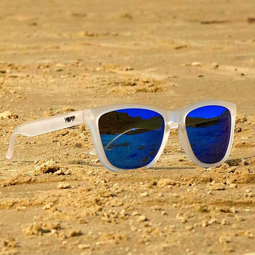 Imagem 2 de 5 de Óculos De Sol Yopp Polarizado Uv400 Caneta Azul