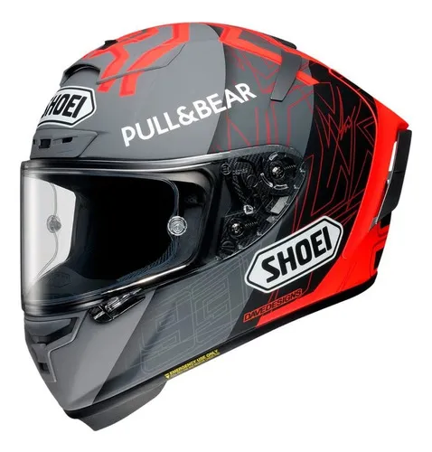 Casco de moto Shoei X Spirit 3 Norick Mm93 Marquez Alex de diferentes colores, diseño Marquez Concept 2.0, talla 61/62 (XL)