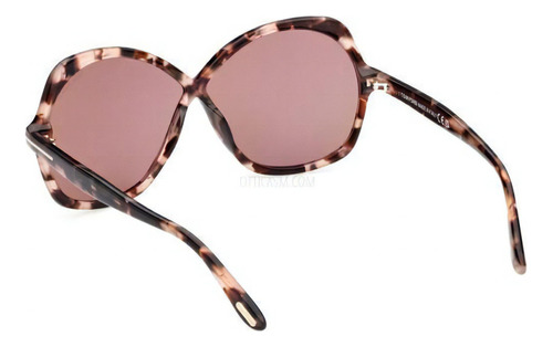 Óculos De Sol Feminino Tom Ford Tf1013 55y 6407 135